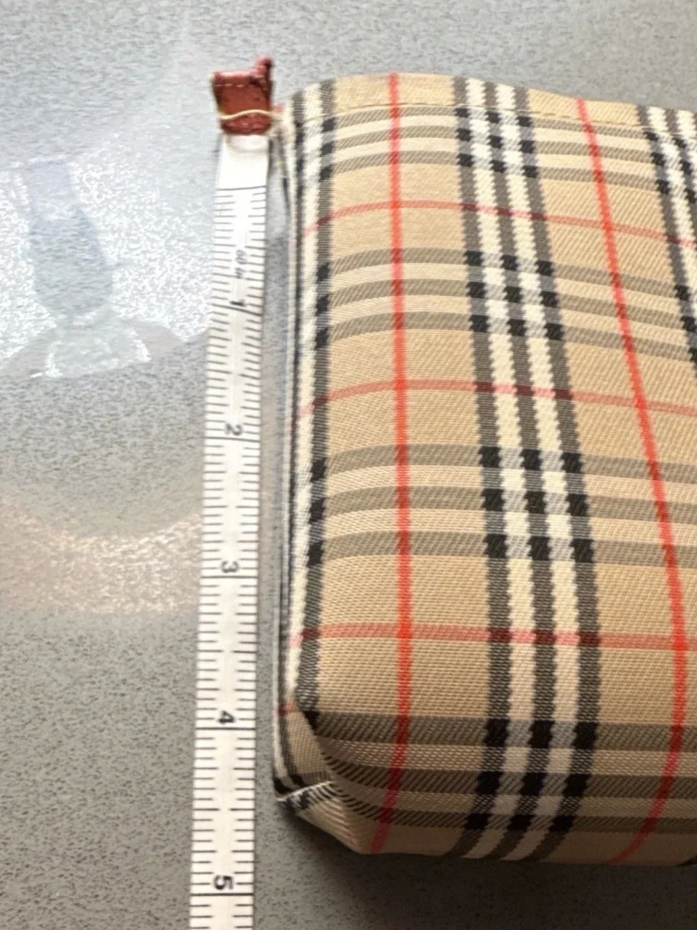 VINTAGE Burberry Nova Check cosmetic pouch